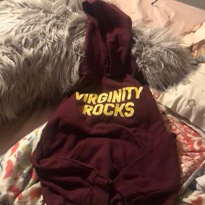 virginity rocks hoodie